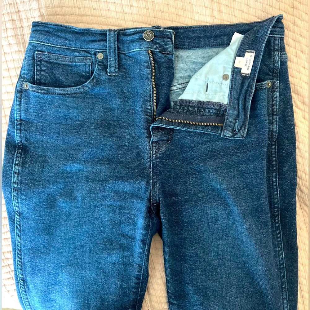 Madewell 10” High Rise Skinny Jeans